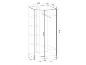 Шкаф угловой в Михайловске - mihajlovsk.магазин96.com | фото